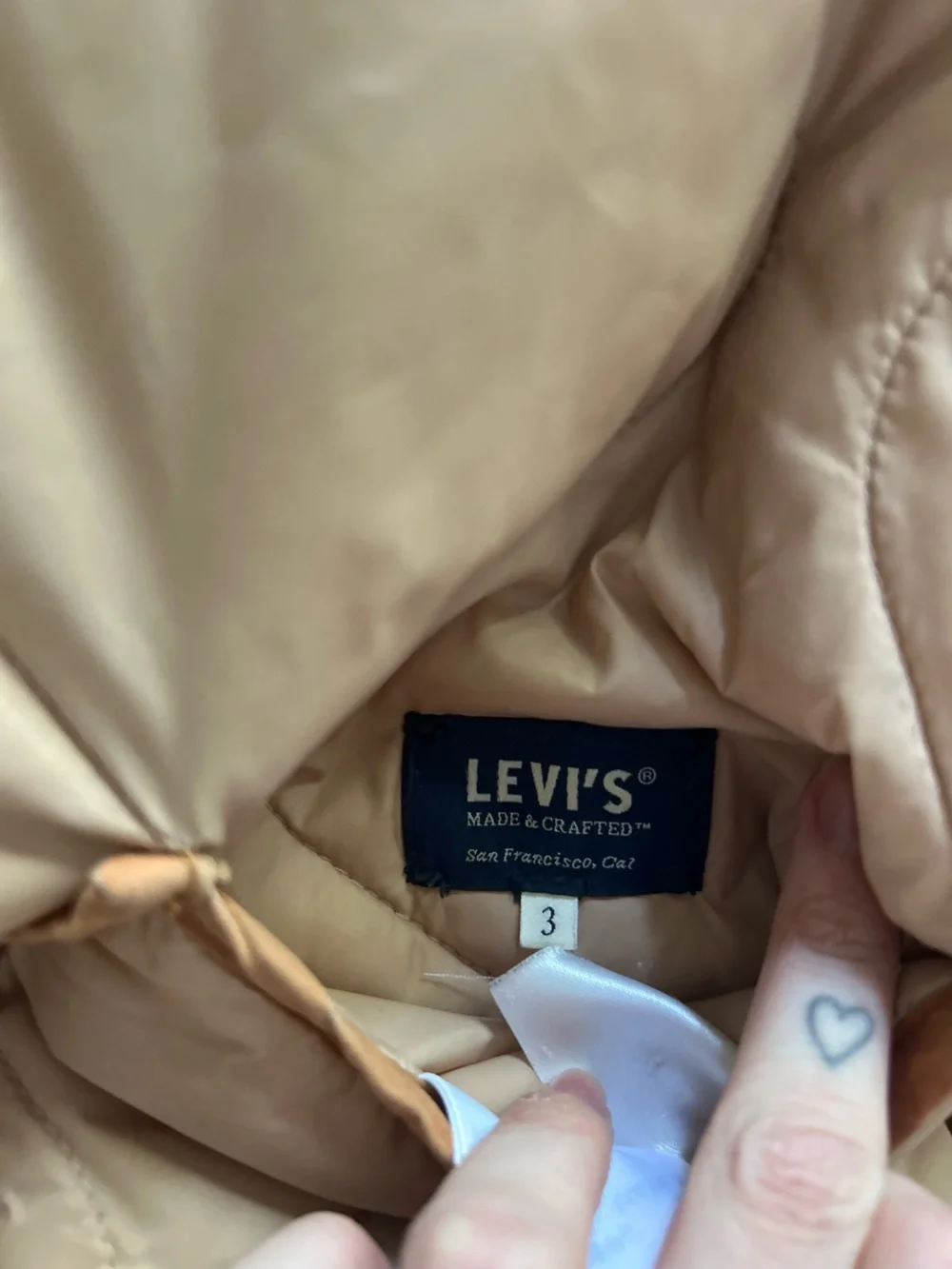 LEVIS quilted jacket - Picture 6 of 8